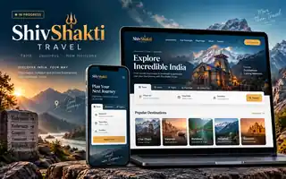 AI-generated concept artwork for ShivShakti Travel